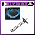 Metallic Tiger Stove Lighter No Refill Durable