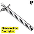 Metallic Tiger Stove Lighter No Refill Durable