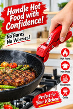 Cool Gripper Kitchen Tongs – Heat Resistant Hot Plate & Pan Lifter, Multi-Purpose Cooking Grip Tool