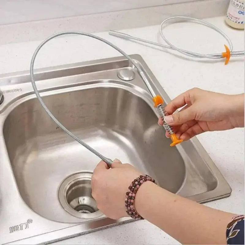 Stainless Steel Sink Drain Opener 90CM