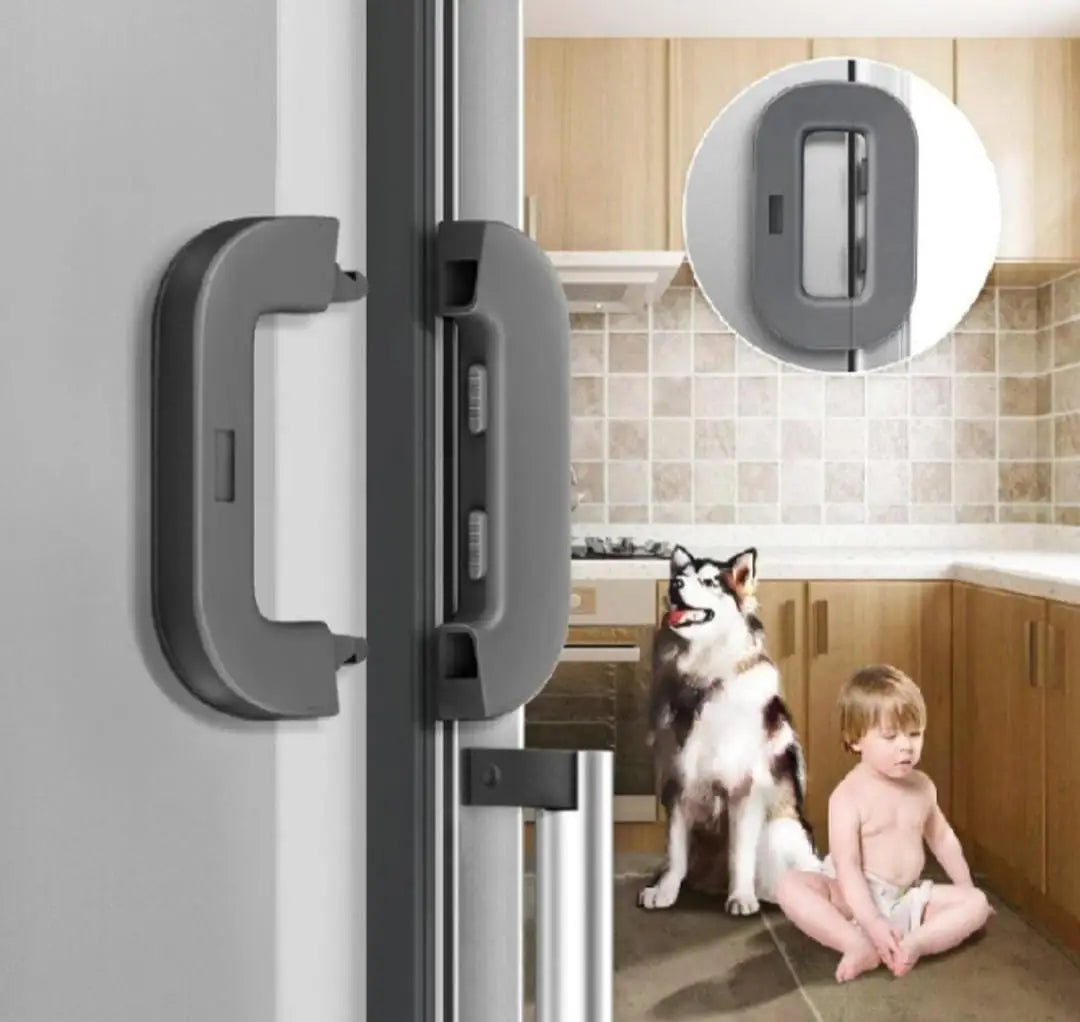 Durable Materials For Long-Lasting Use Fridge Lock & Keys