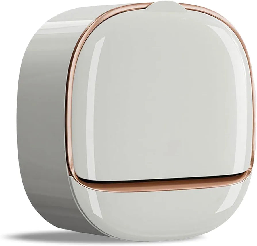 Luxury Soap Holder with Drain Tray, Waterproof Soap Dish Holder, Keep Soap Bars Dry
