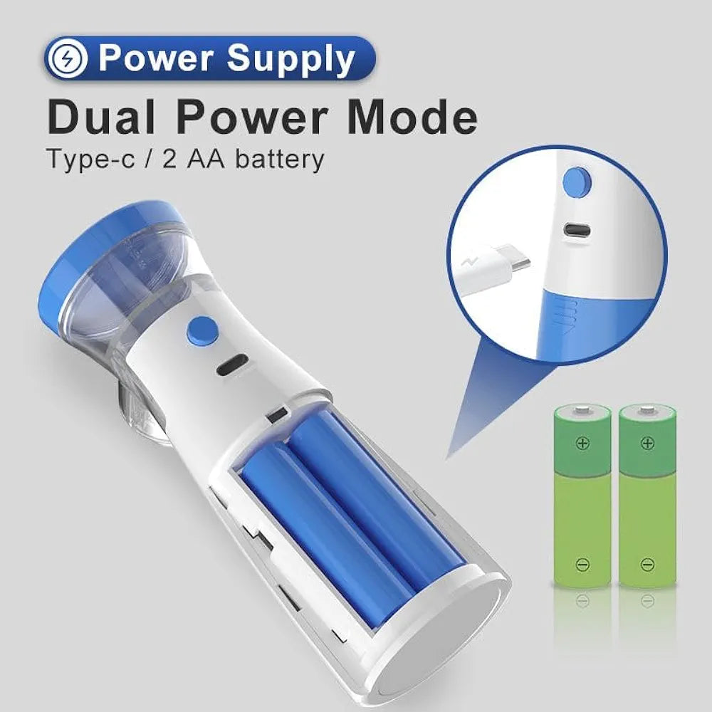 Portable Mesh Nebulizer, Effective for Cough, Asthma Silent and Compact Nebulizer Machine