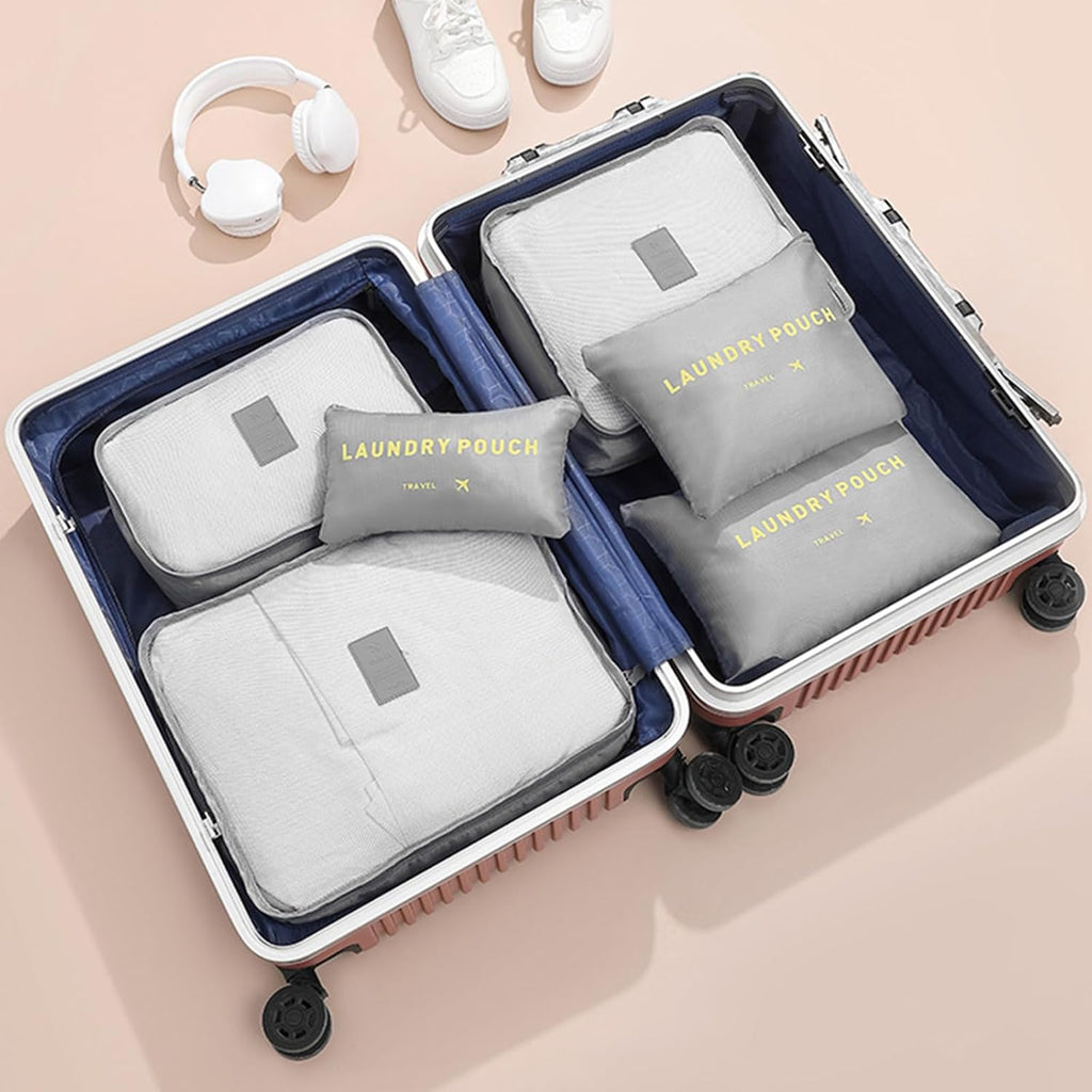 6 Pcs Travel Storage Organizer Bags